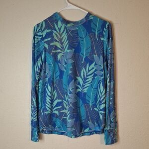 Realtree Blue Fishing Shirt size medium